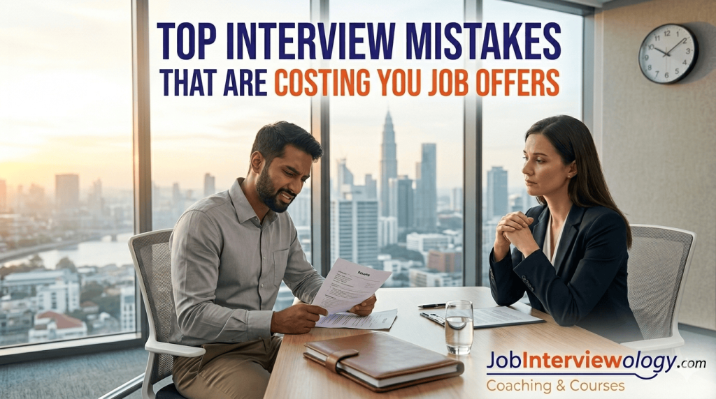 interview mistakes